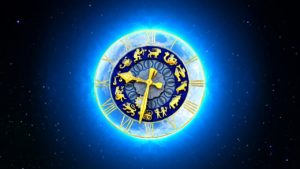 Horloge signes astrologiques